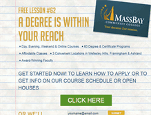 Tablet Screenshot of lessons.massbay.edu